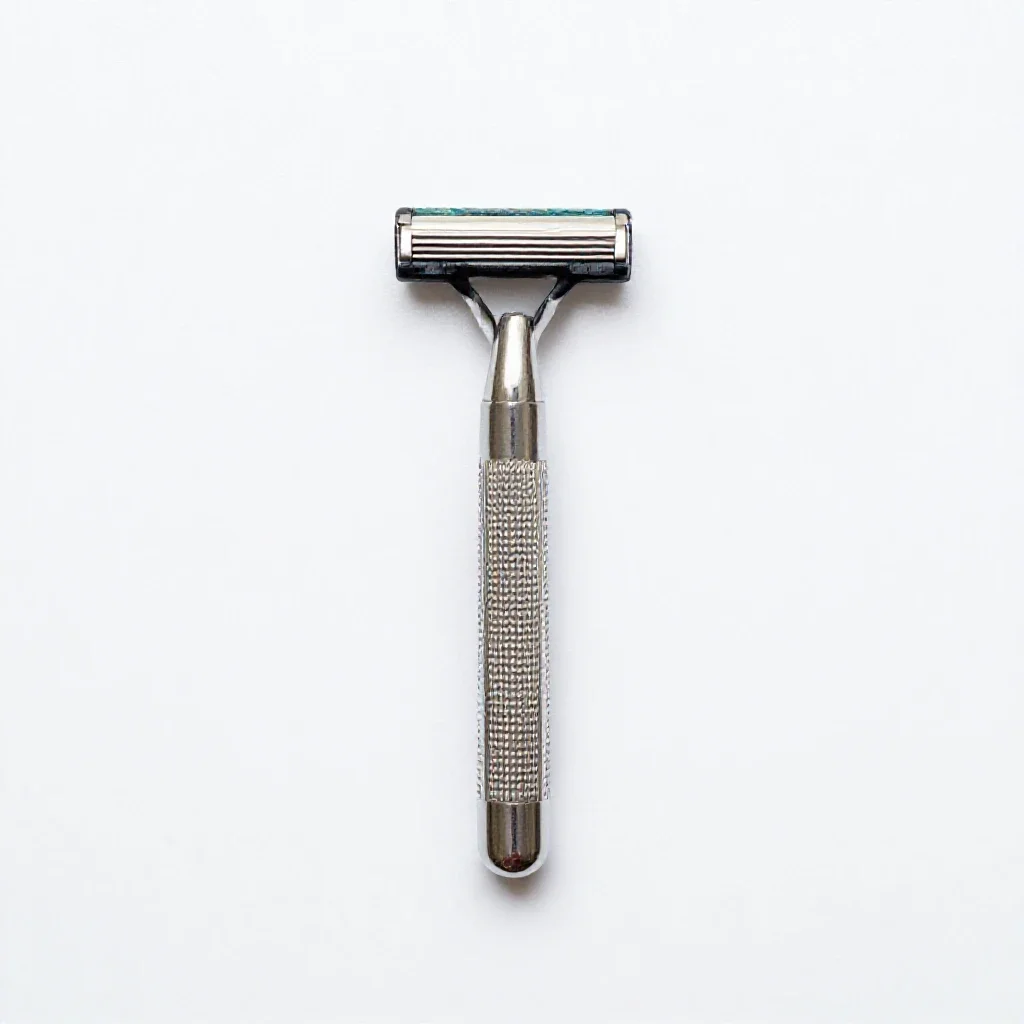 Safety razor isolated on a white background