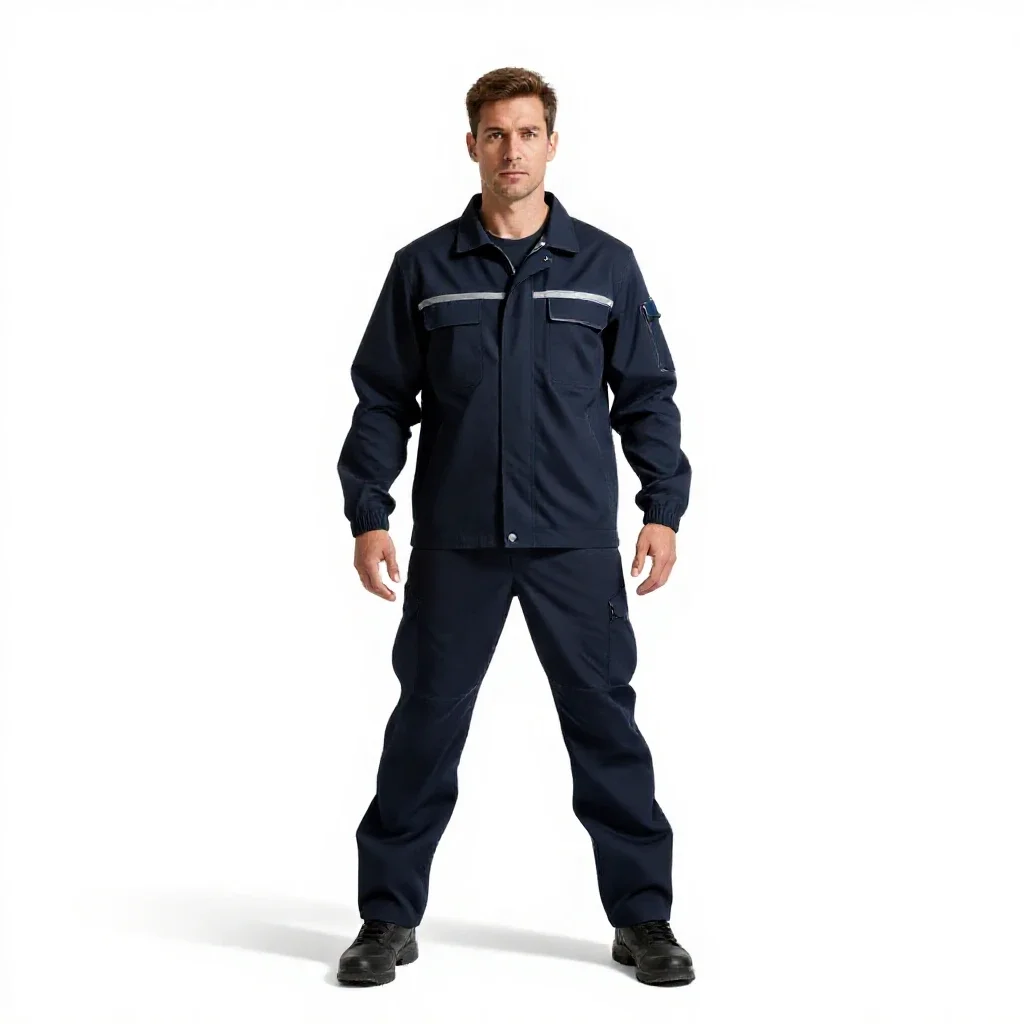 Cryosleep technician isolated on a white background