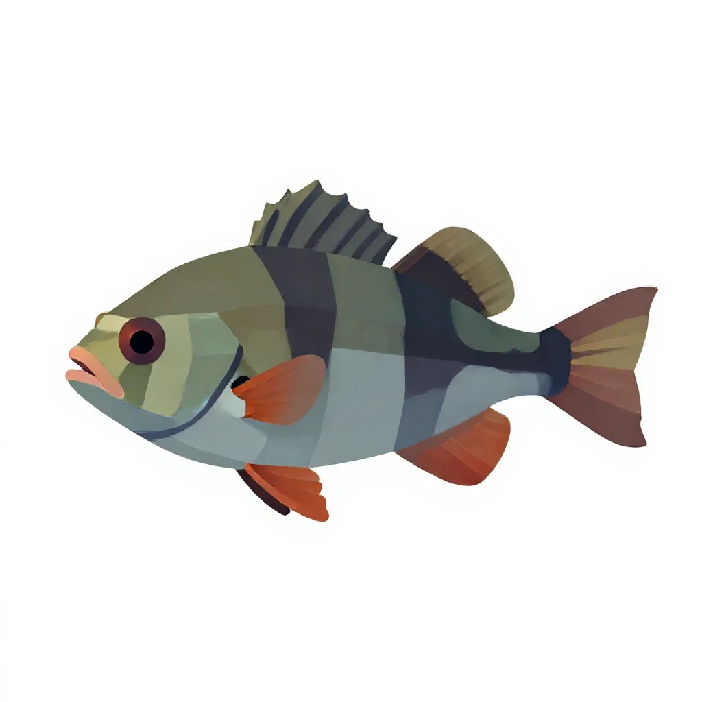 Bio-luminescent deep sea fish isolated on a white background