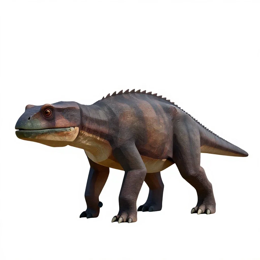Dunkleosteus isolated on a white background