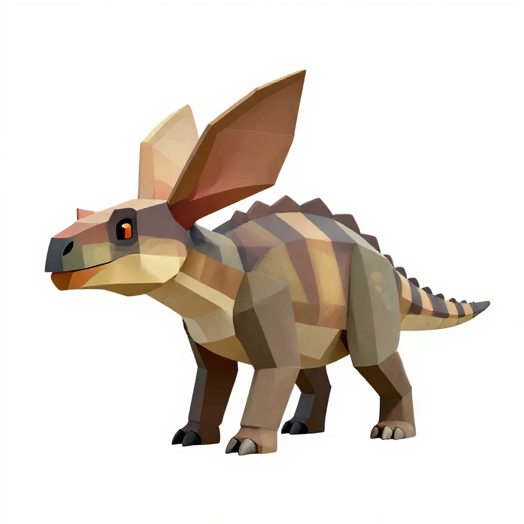 Therizinosaurus isolated on a white background