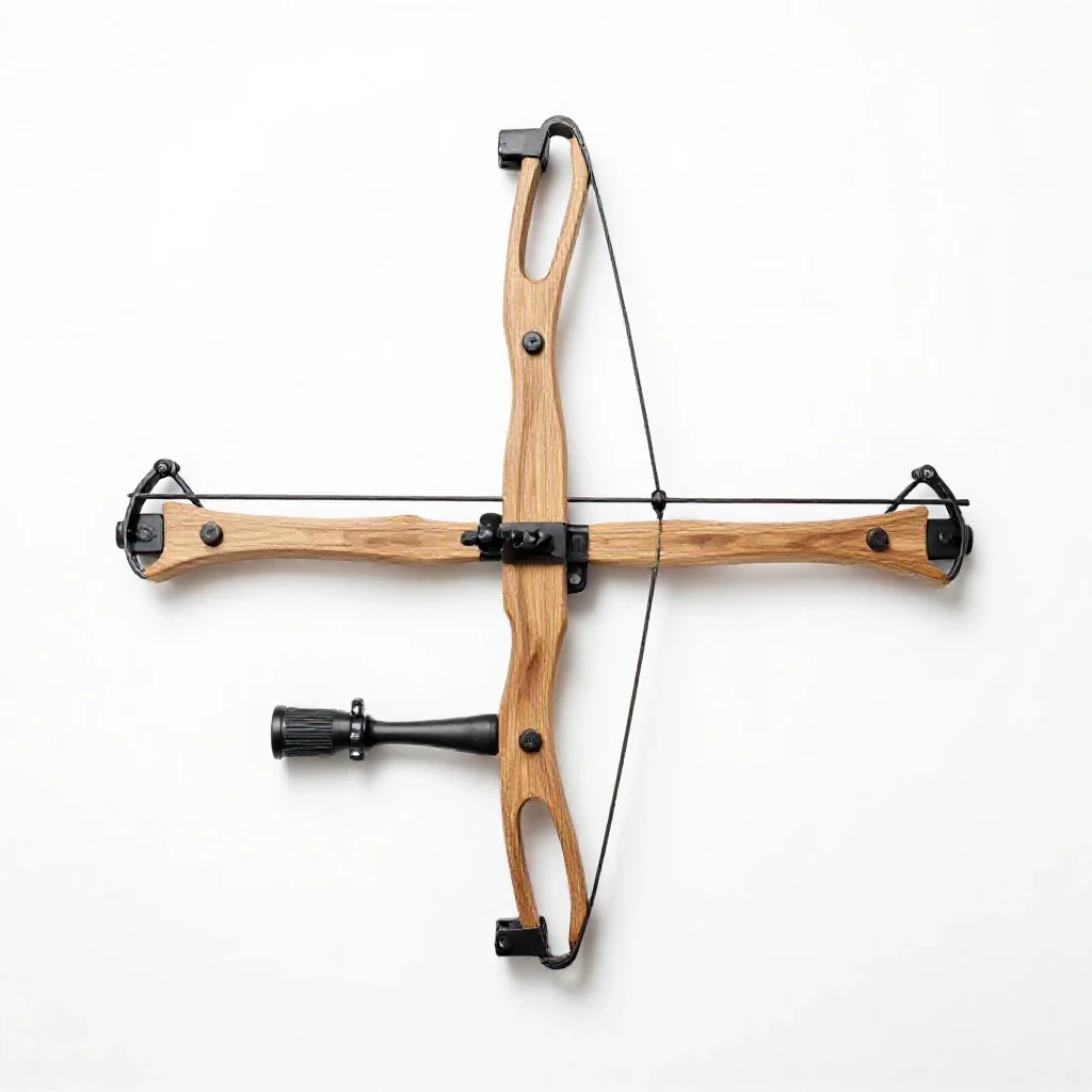 Crossbow isolated on a white background