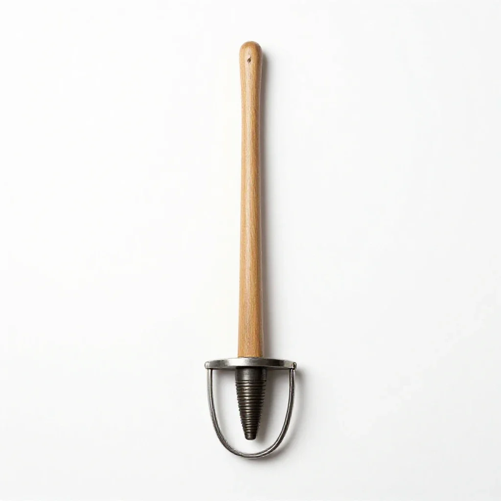 Halberd isolated on a white background