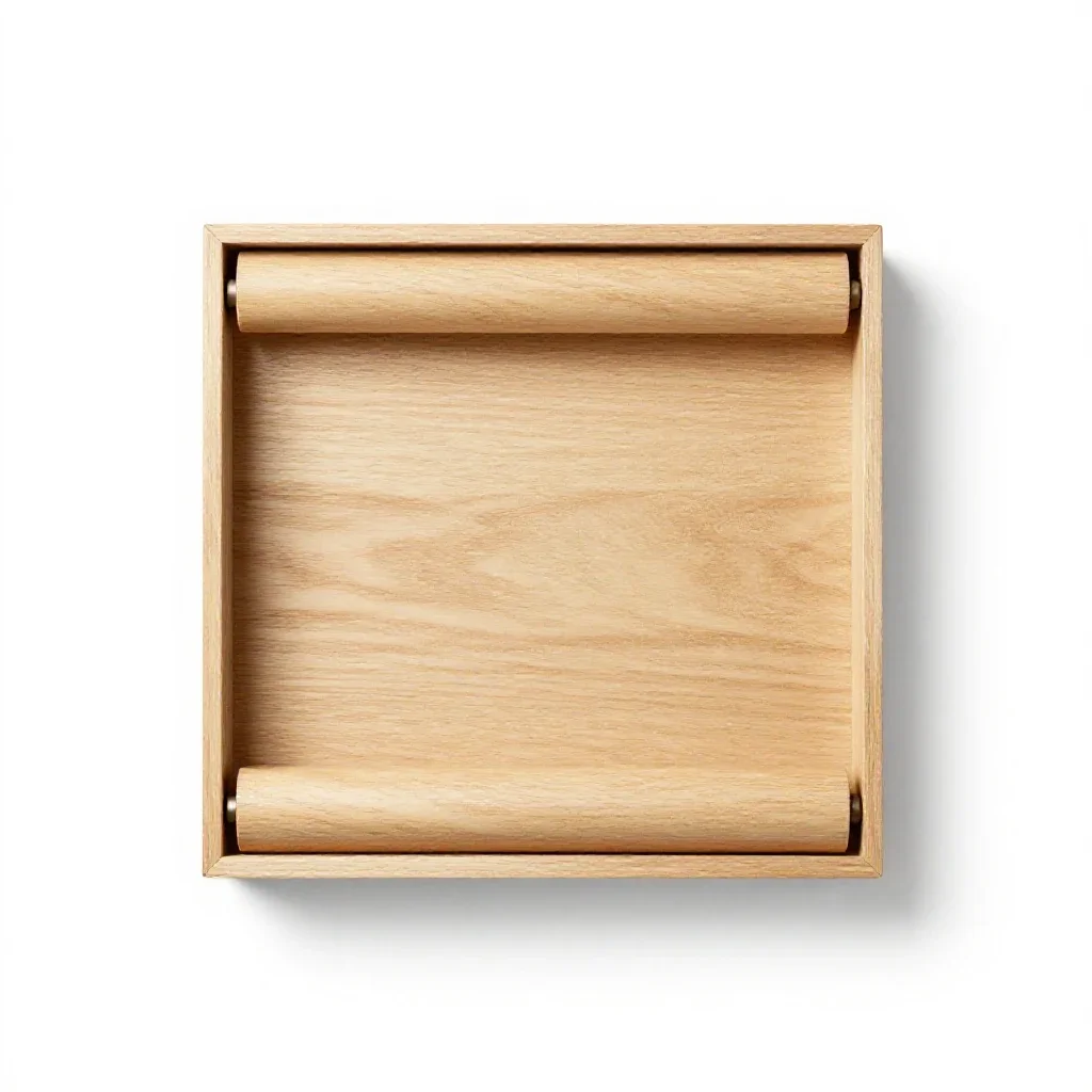 Scroll case isolated on a white background