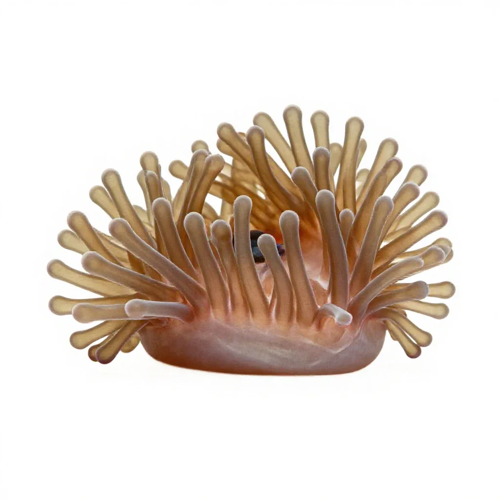 Anemone isolated on a white background