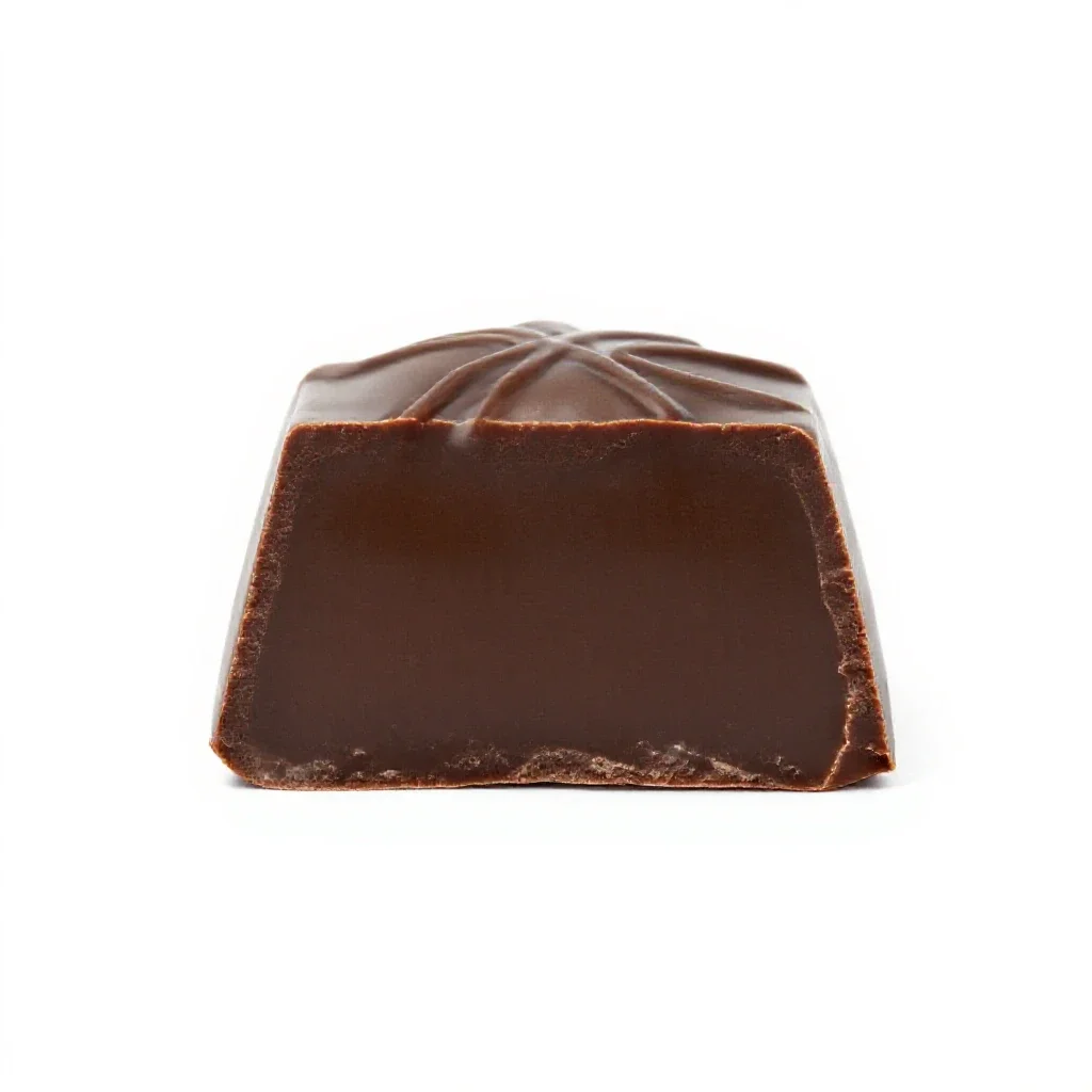 Box of chocolates isolated on a white background