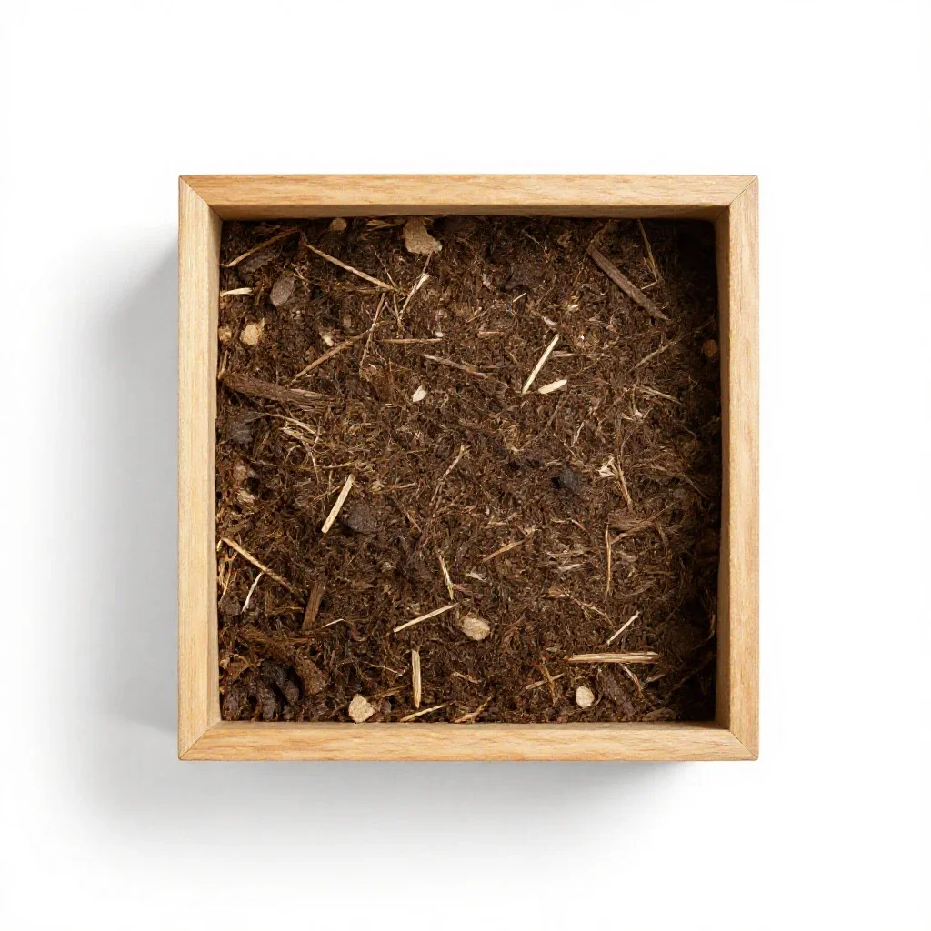 Compost bin isolated on a white background