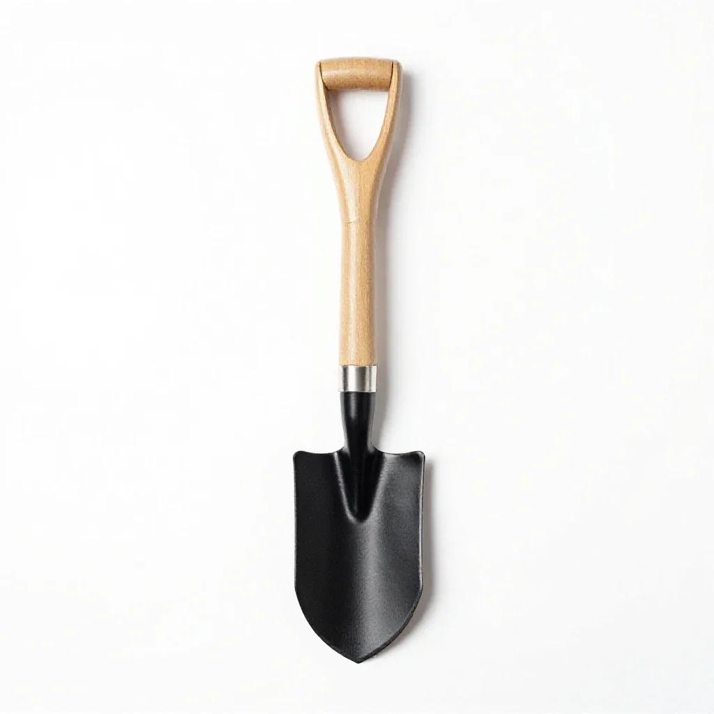 Garden hoe isolated on a white background