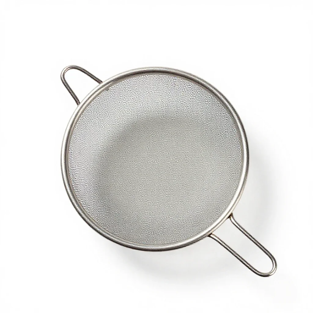 Garden sieve isolated on a white background
