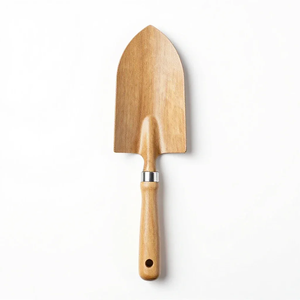 Garden trowel isolated on a white background