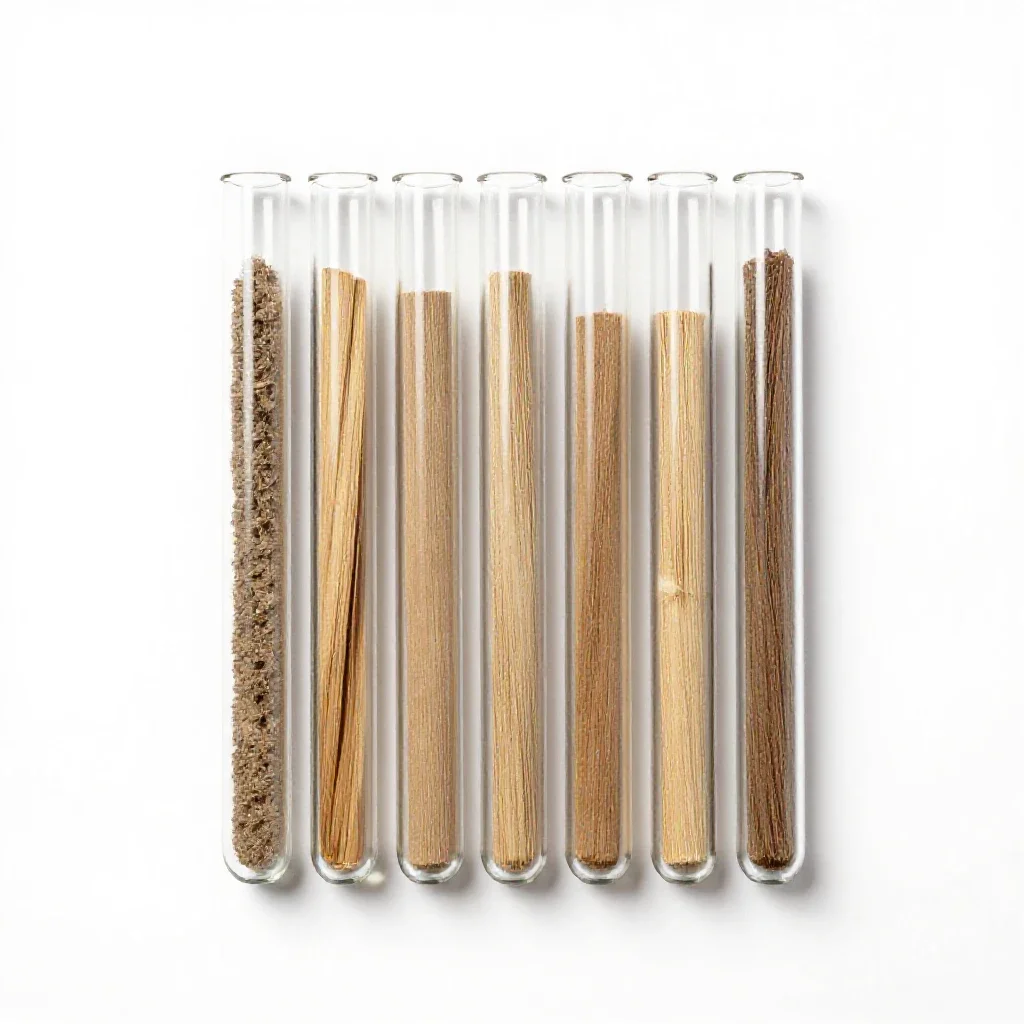 Propagation station with glass tubes isolated on a white background