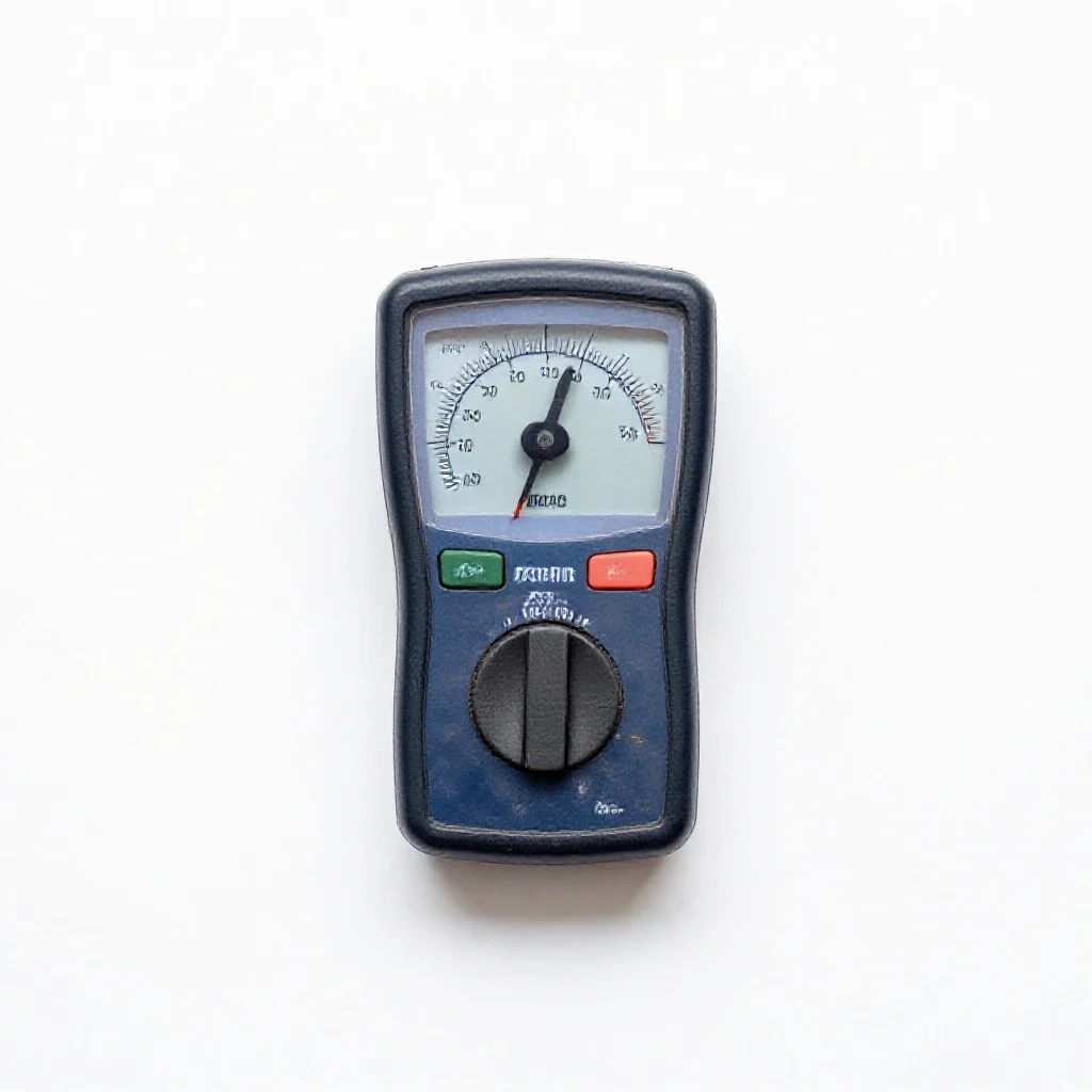 Soil ph meter isolated on a white background