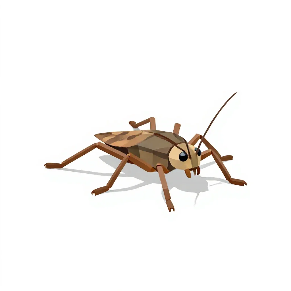 Water strider isolated on a white background