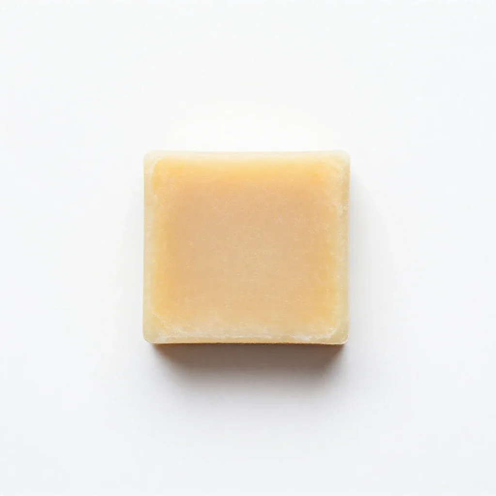 Surf wax bar isolated on a white background