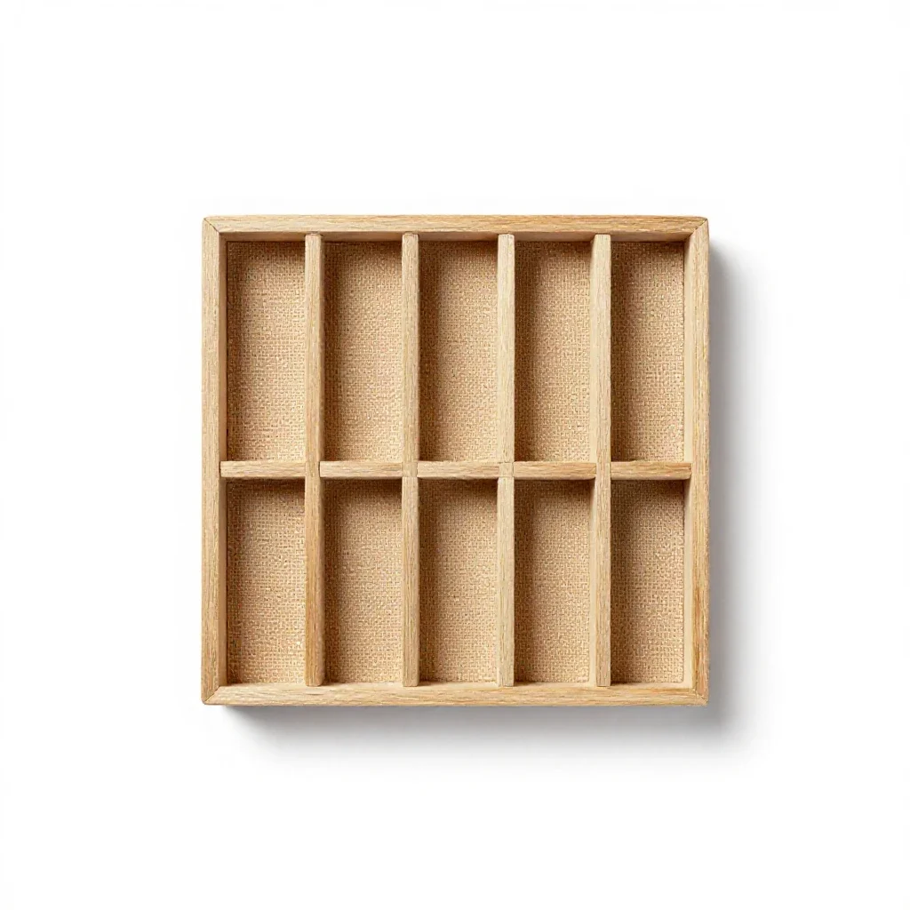 Fishing tackle organiser isolated on a white background