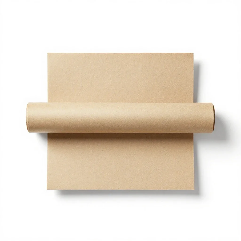 Rolled tube poster case isolated on a white background