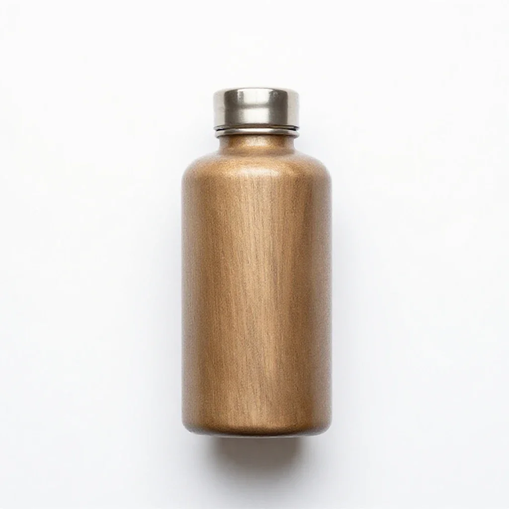 Vacuum flask isolated on a white background