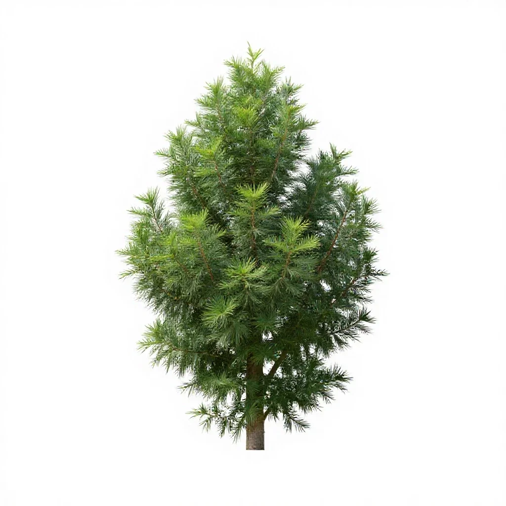 Jade plant isolated on a white background