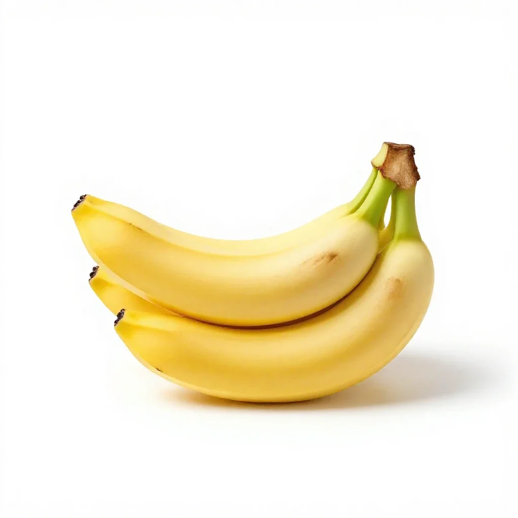 Bunch of bananas isolated on a white background