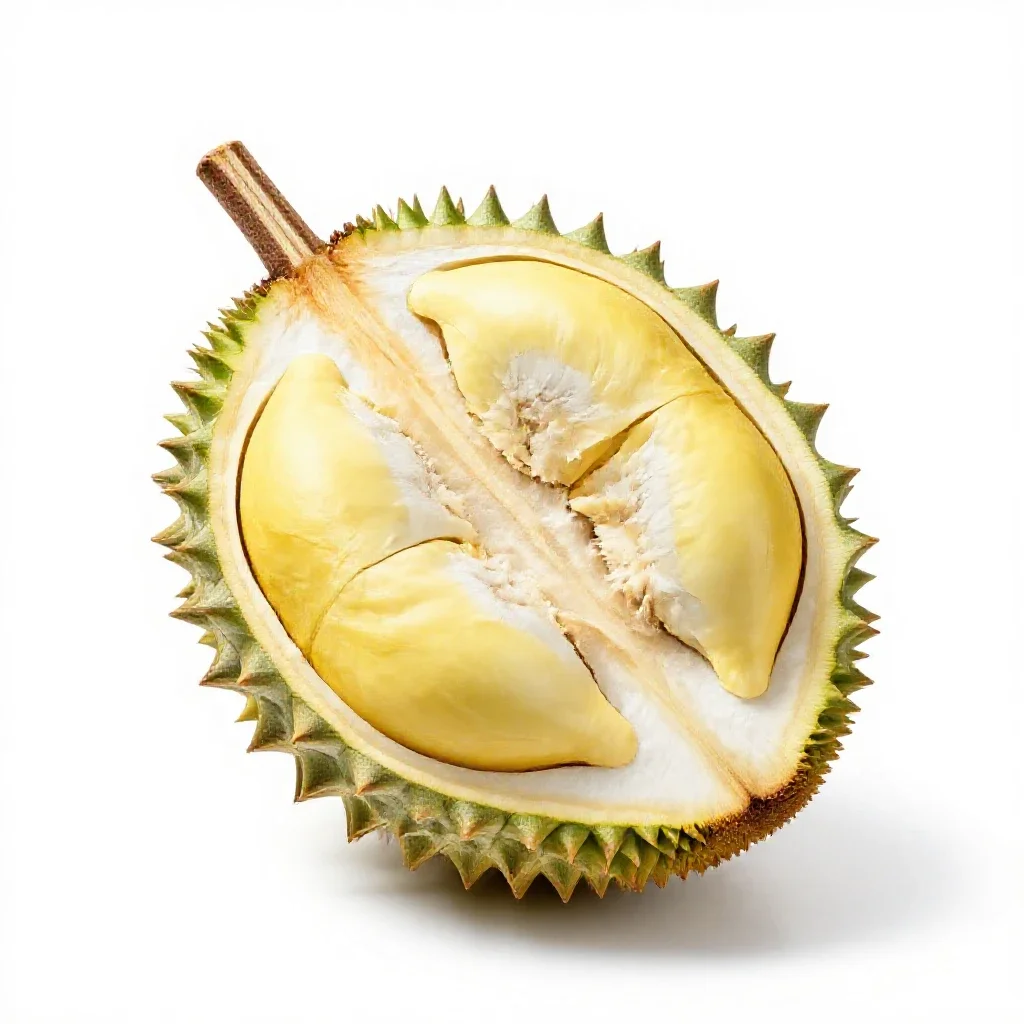 Durian isolated on a white background