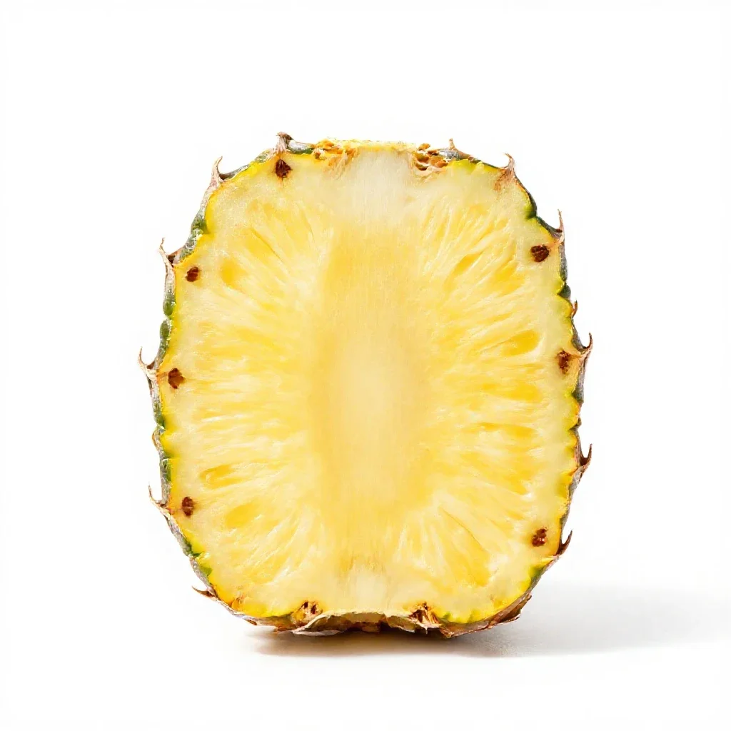 Pineapple isolated on a white background