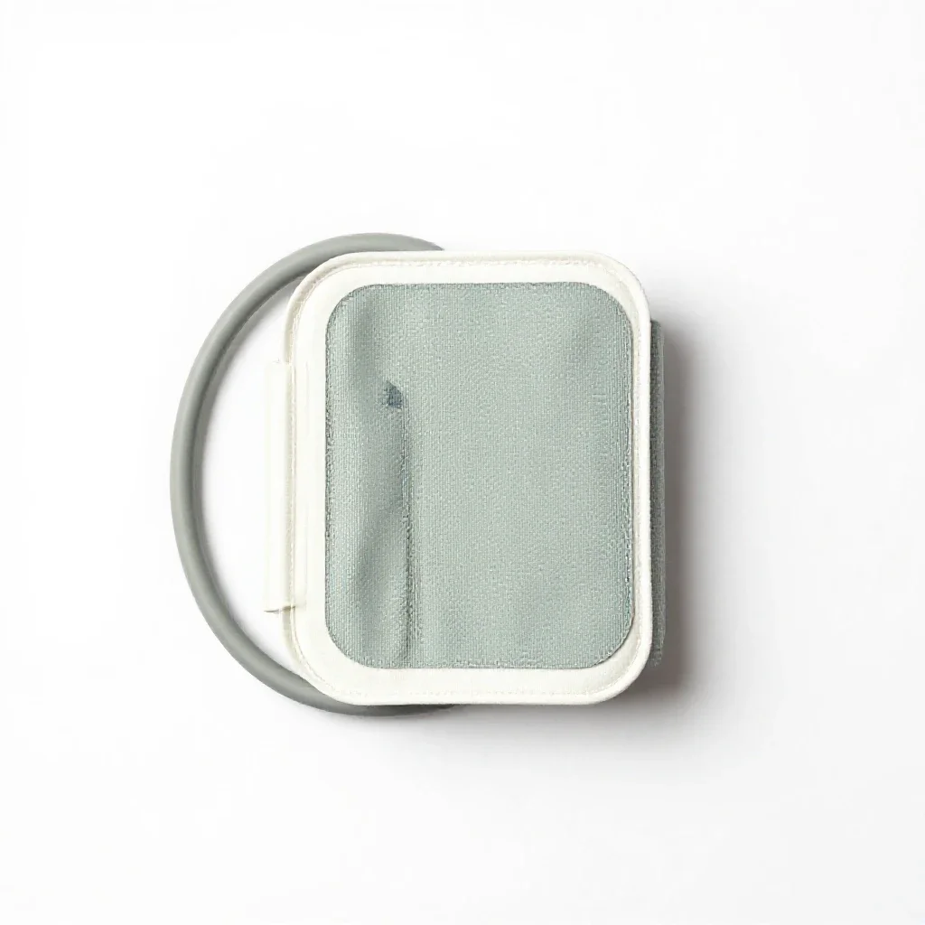 Blood pressure cuff isolated on a white background