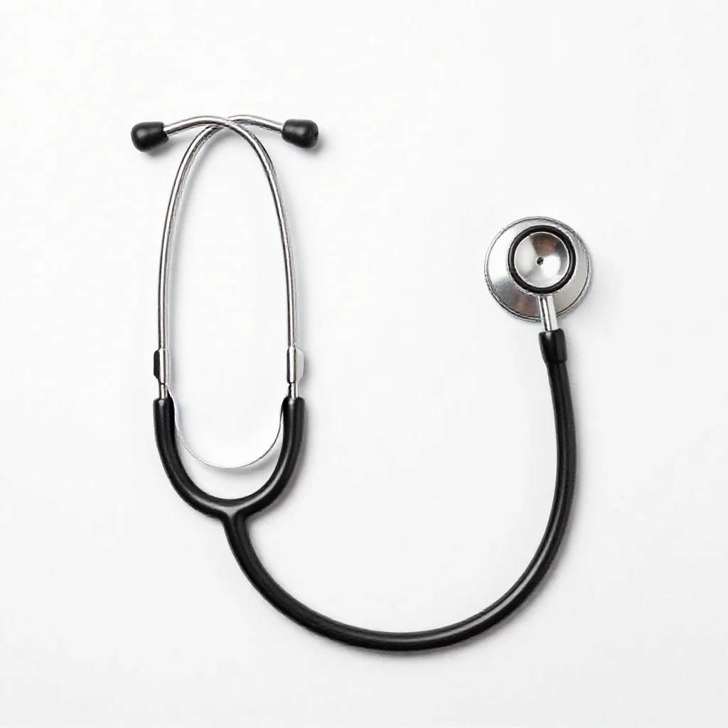 Stethoscope isolated on a white background