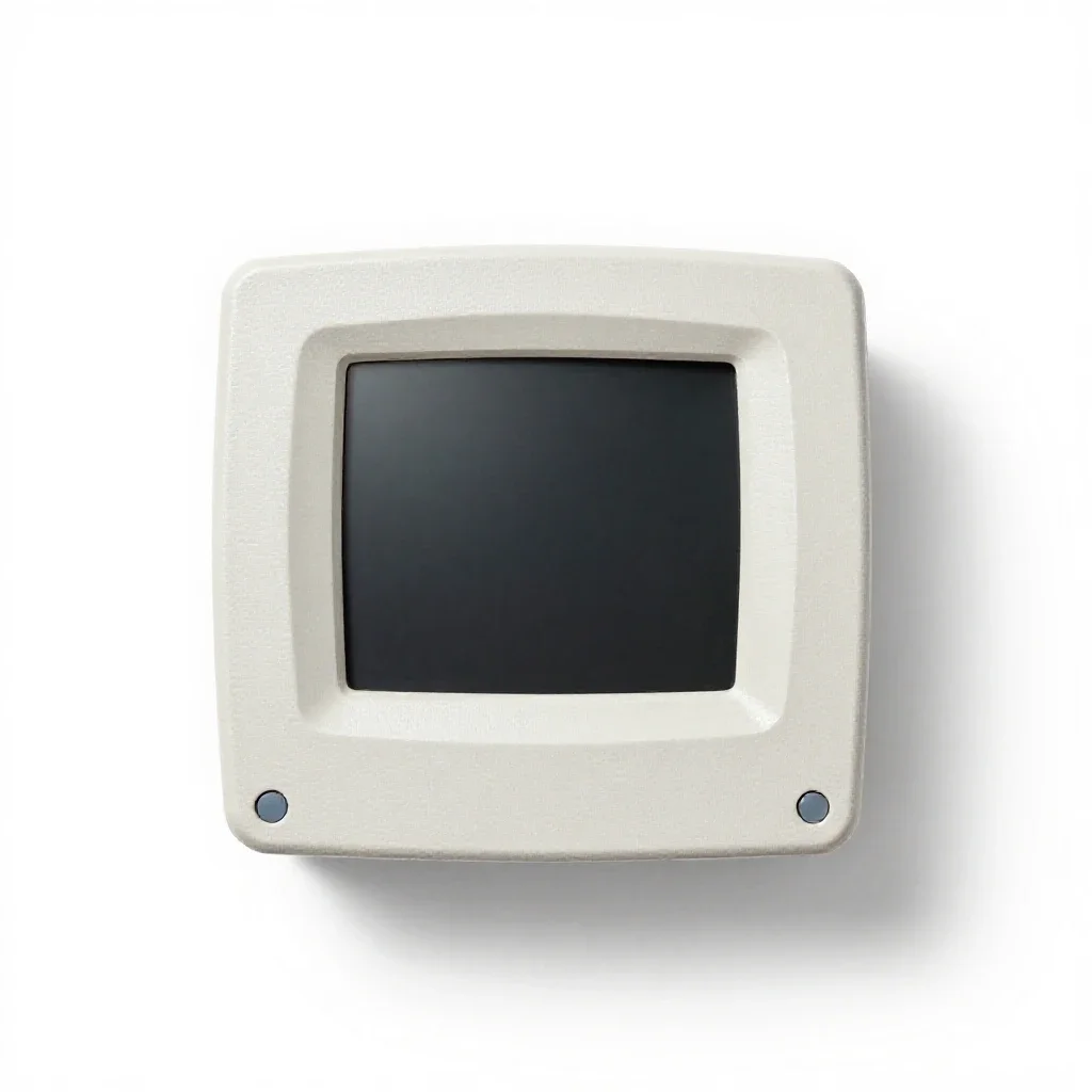 Med-bay diagnostic scanner isolated on a white background