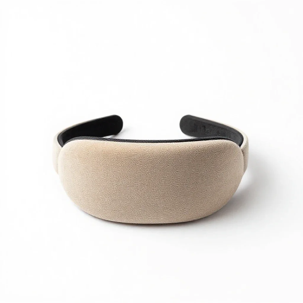 Neural interface headset isolated on a white background