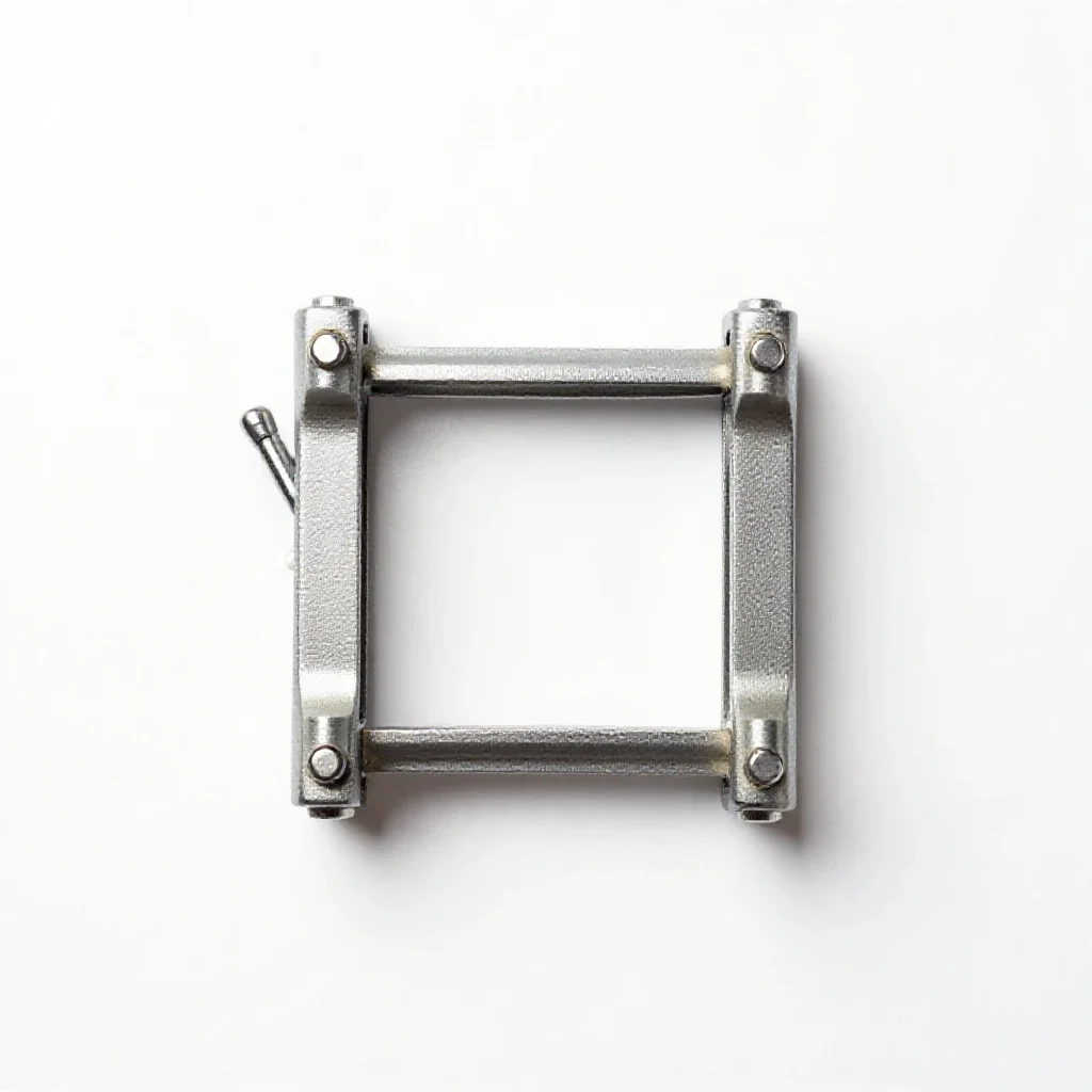 Shuttle docking clamp isolated on a white background