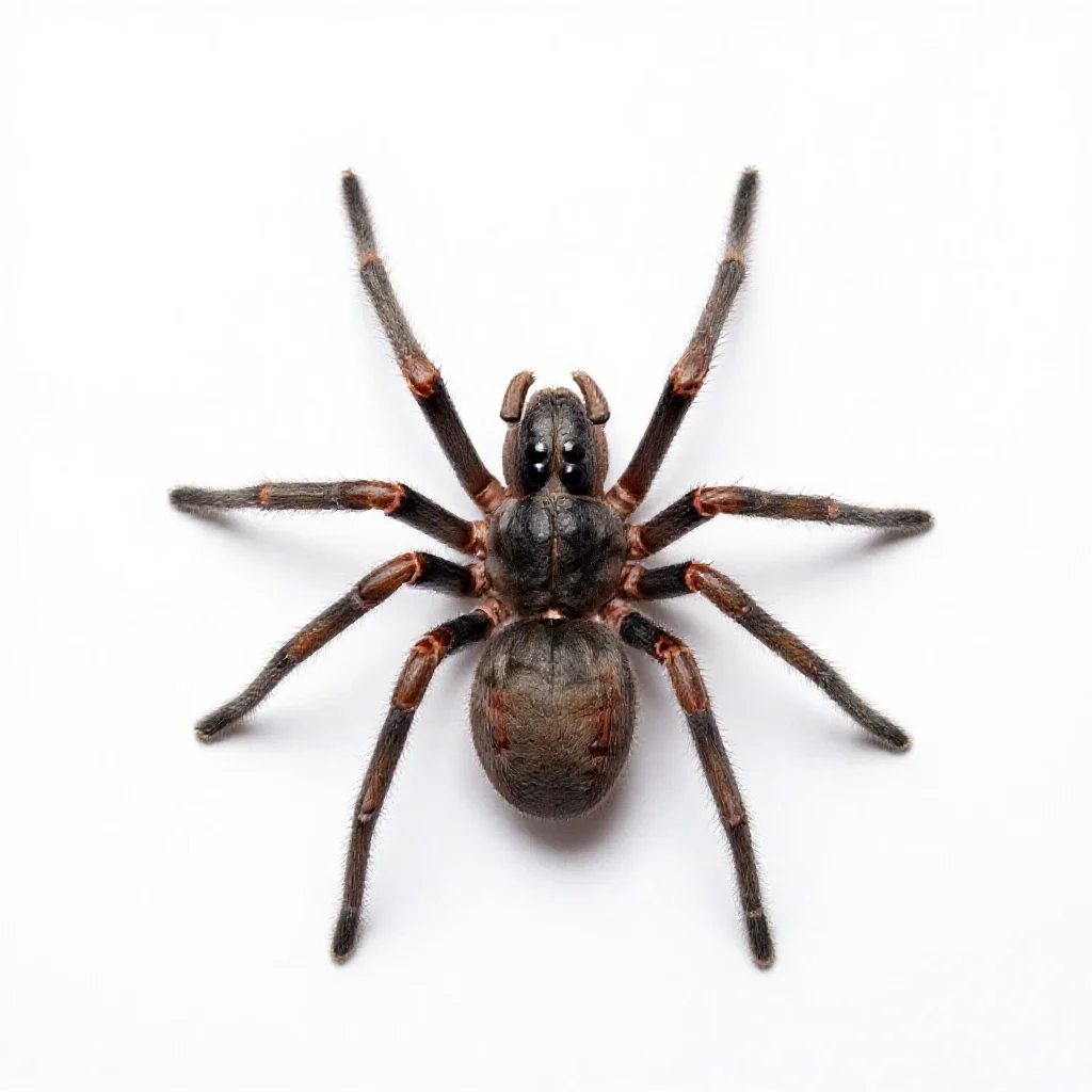 Spider walker probe isolated on a white background