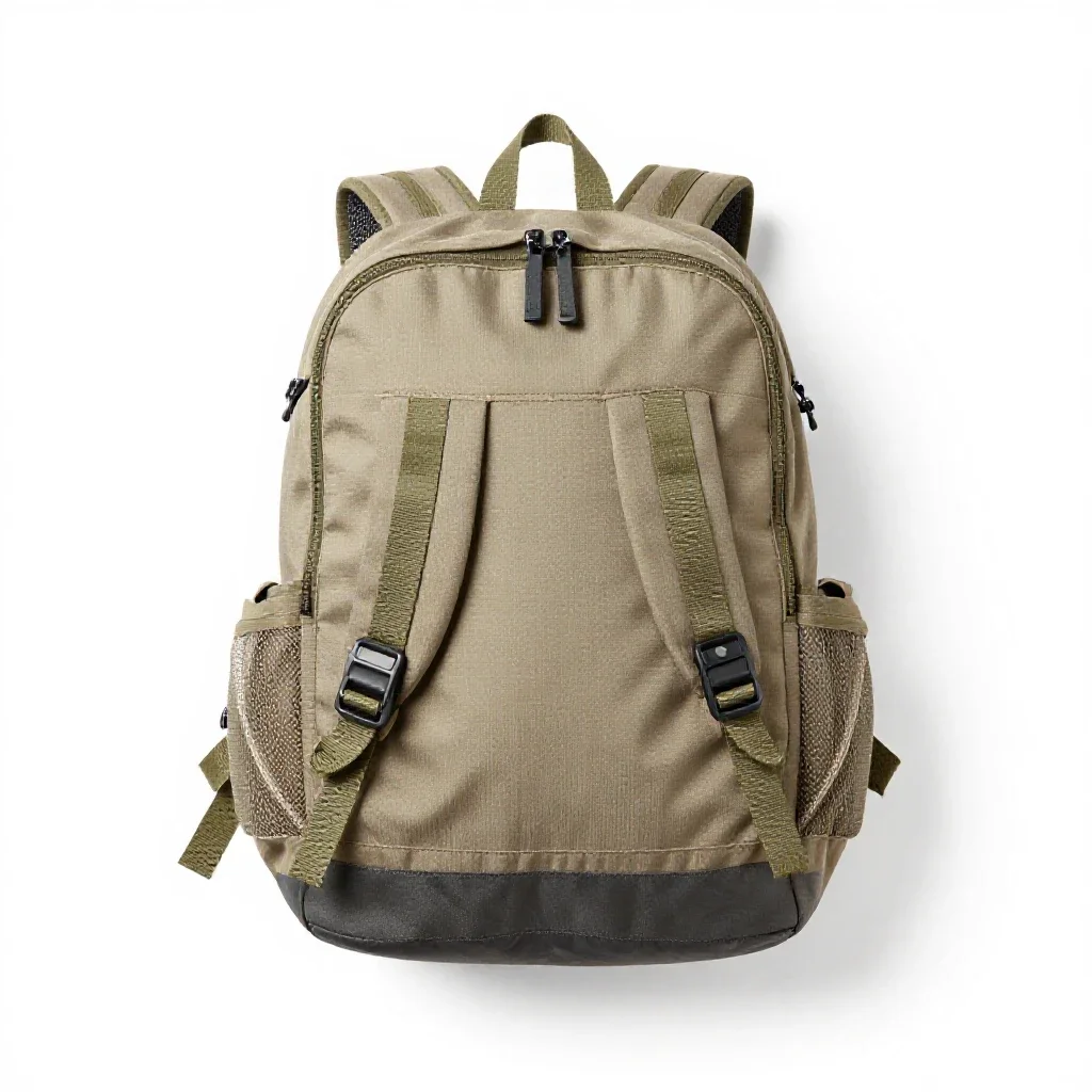 EVA suit backpack isolated on a white background