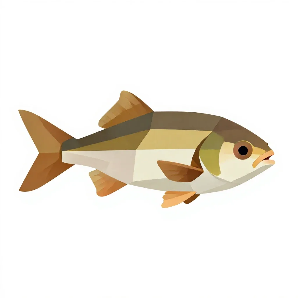 Sunfish isolated on a white background