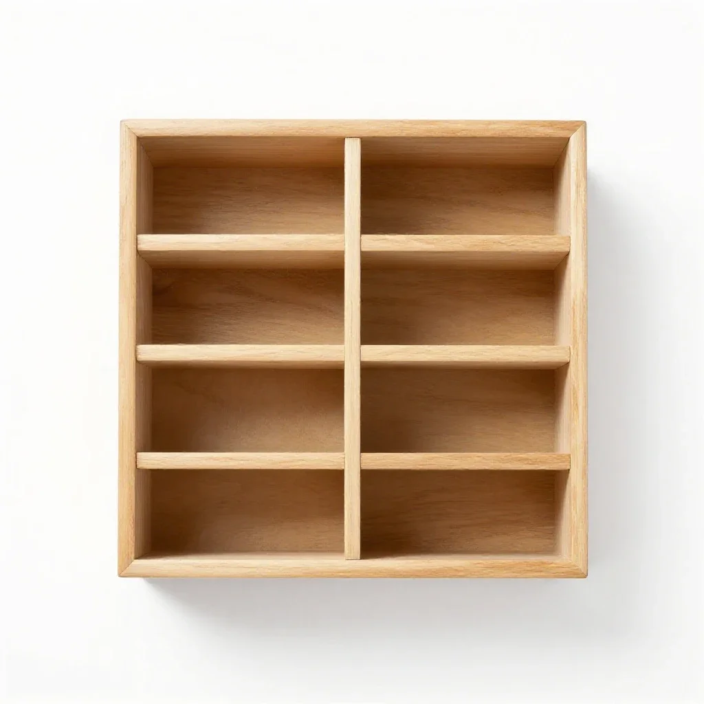 Desk organiser caddy isolated on a white background