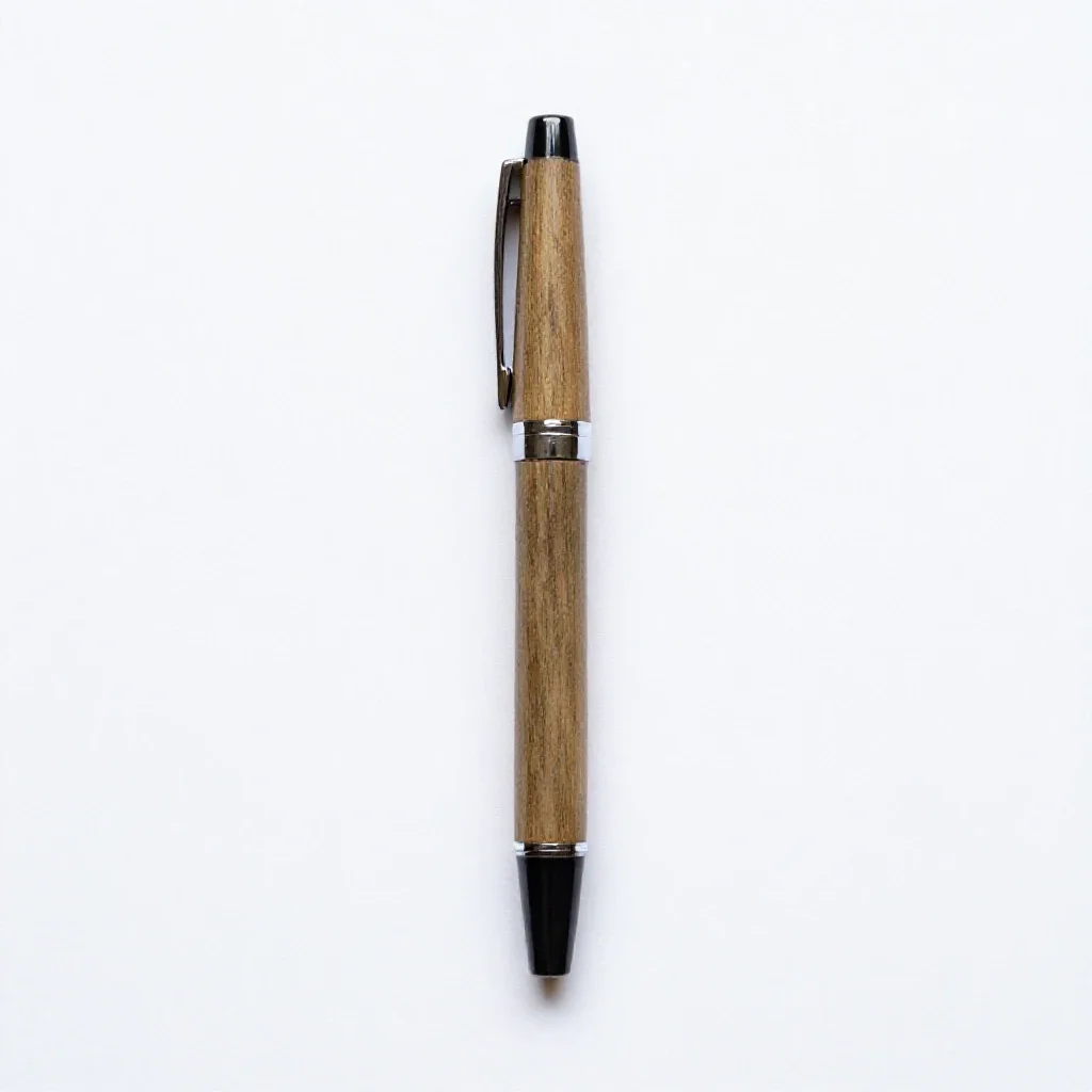 Fountain pen isolated on a white background
