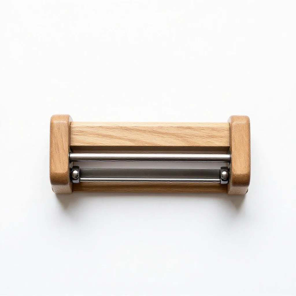 Guillotine paper trimmer isolated on a white background