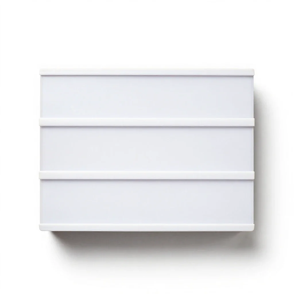 Light box for tracing isolated on a white background