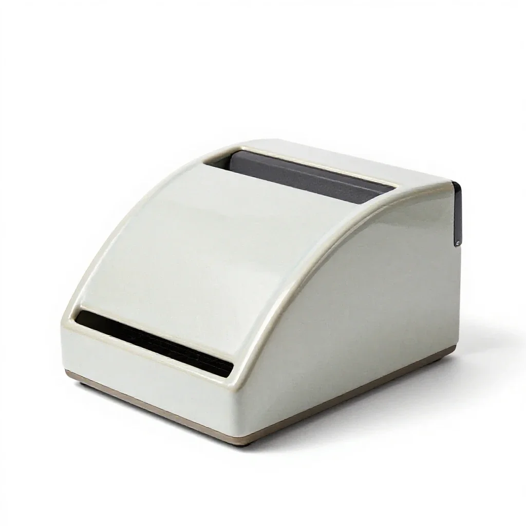 Cash register isolated on a white background