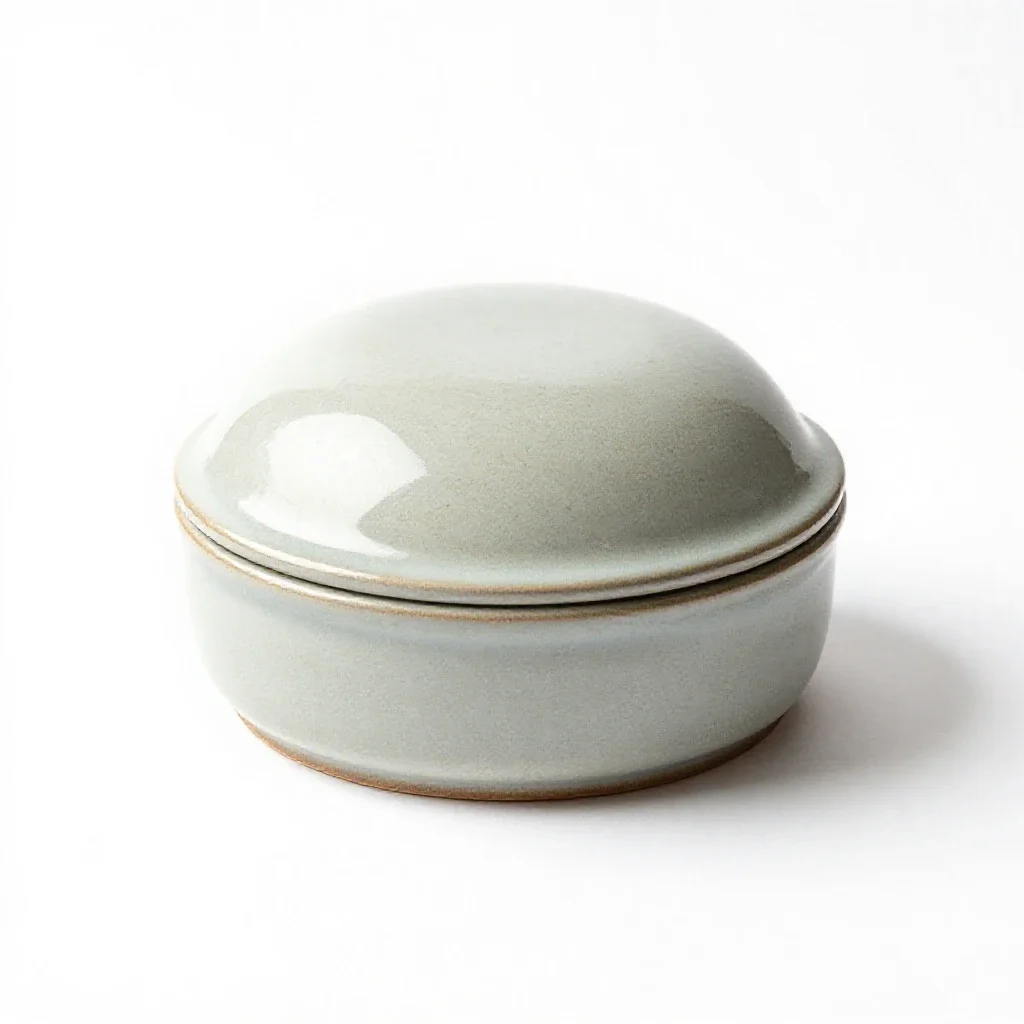 Hat box isolated on a white background