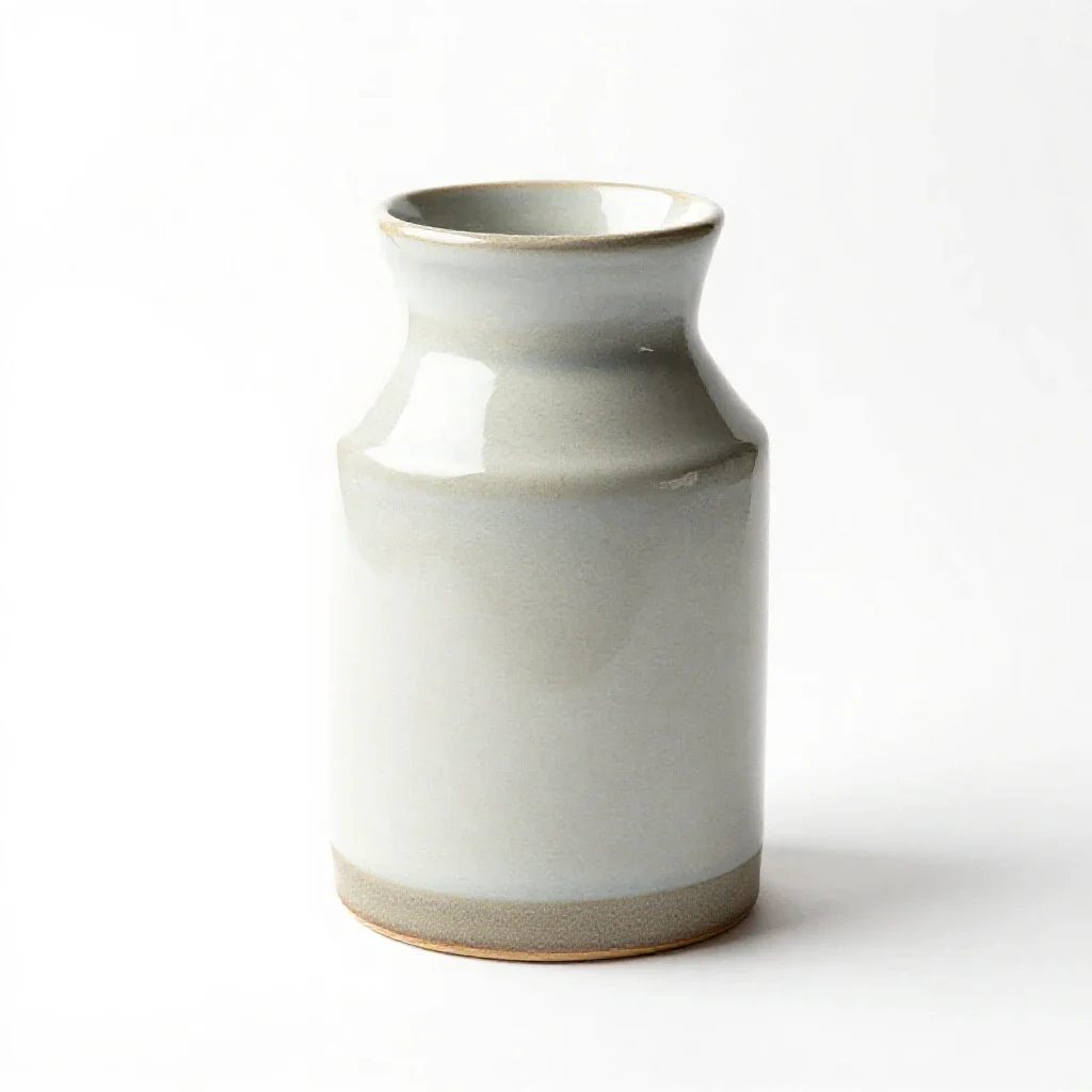 Milk churn isolated on a white background