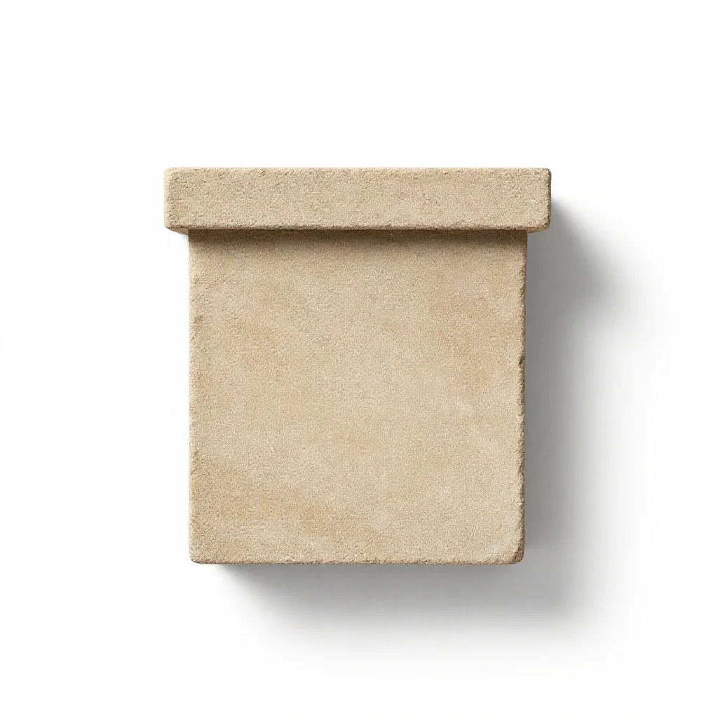 Chimney pot isolated on a white background
