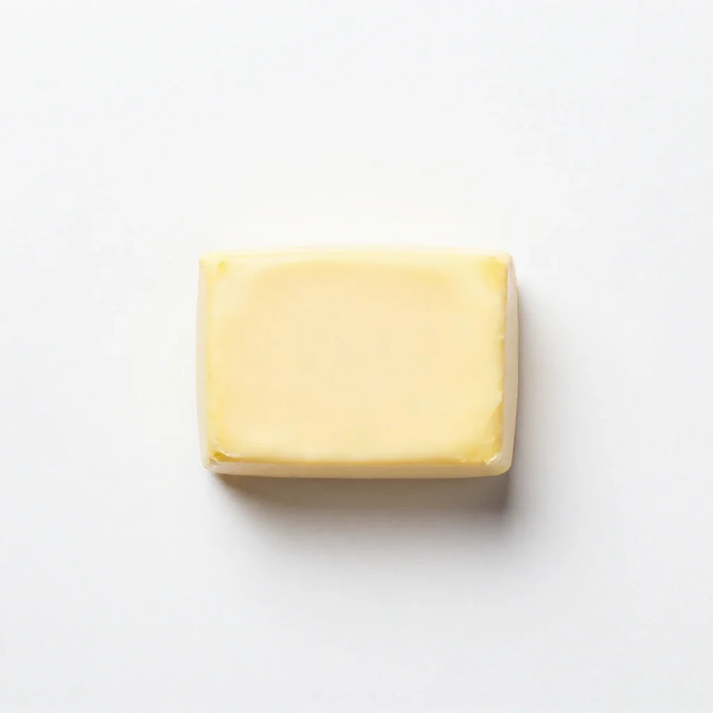 Butter lamp isolated on a white background