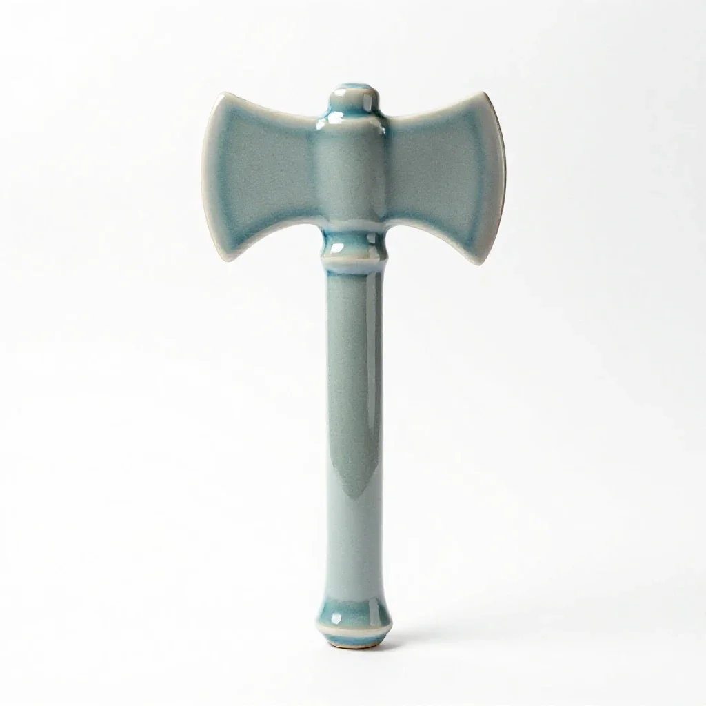 Battle axe isolated on a white background