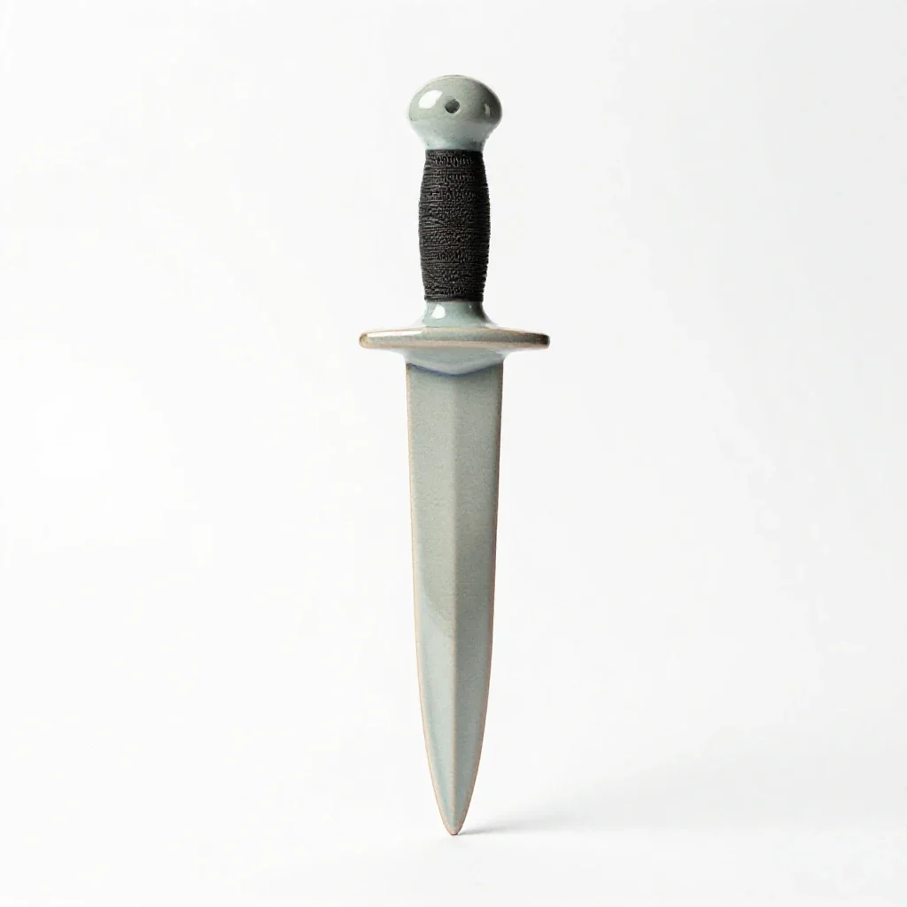 Throwing dagger set isolated on a white background