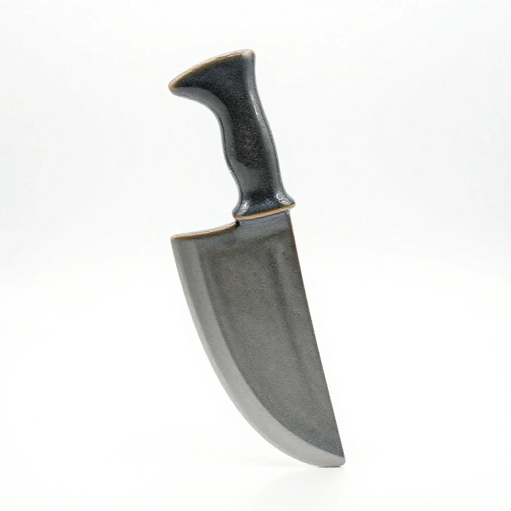 Orcish cleaver isolated on a white background