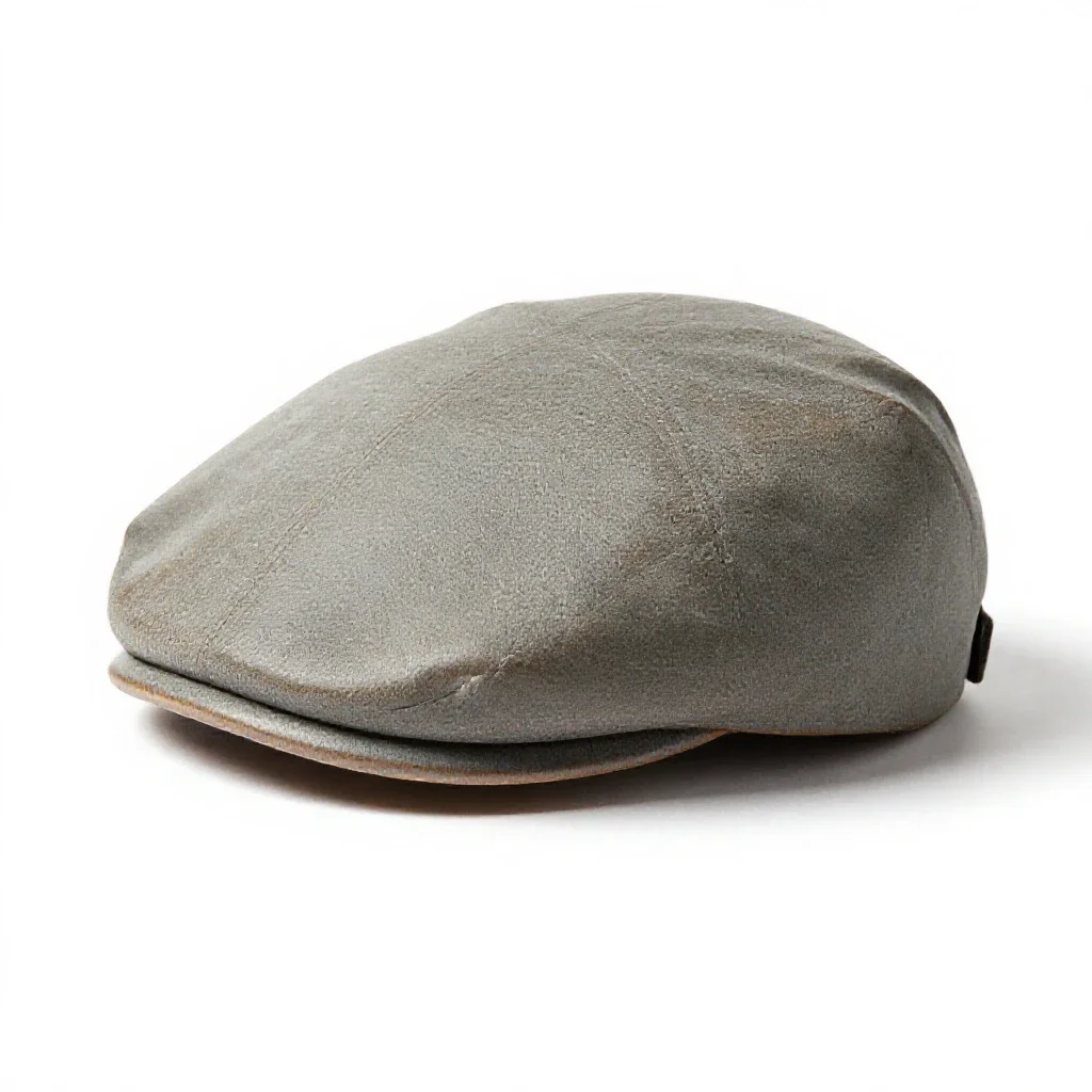 Flat cap isolated on a white background