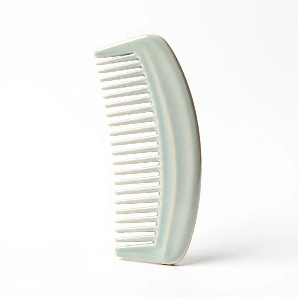 Hair comb isolated on a white background