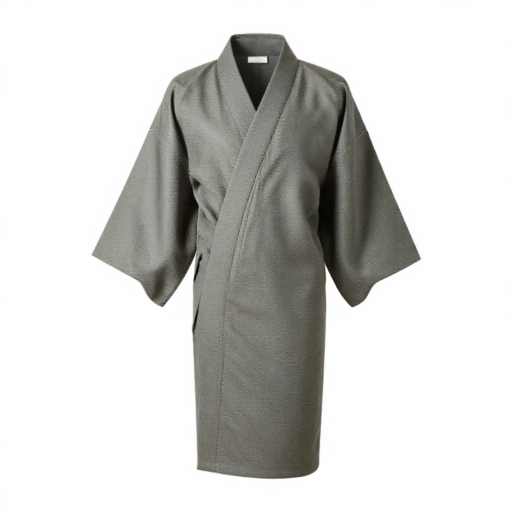 Kimono robe isolated on a white background
