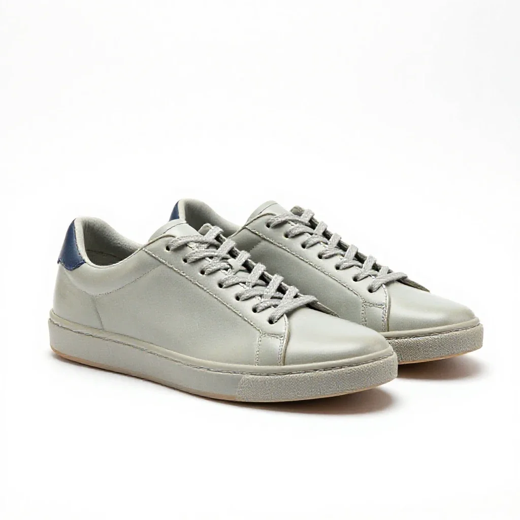 Pair of sneakers isolated on a white background