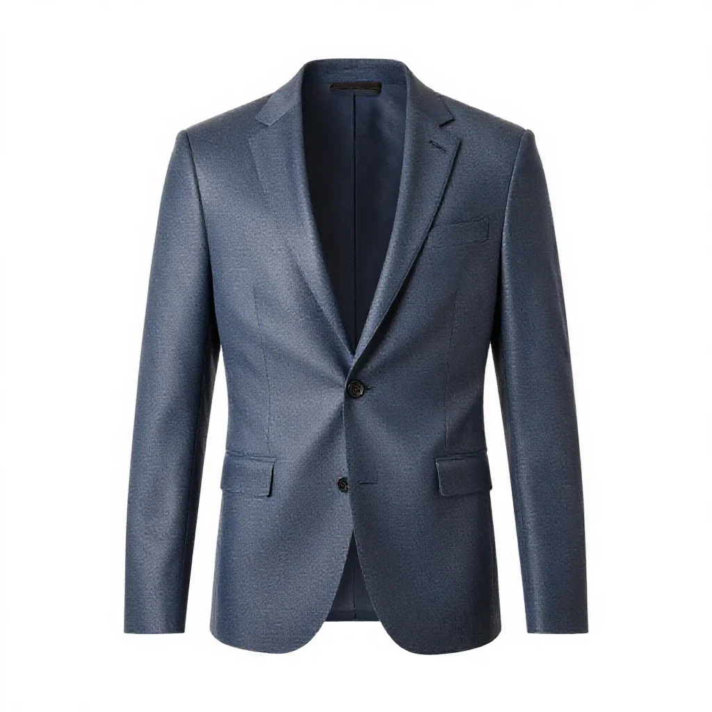 Tailored blazer isolated on a white background